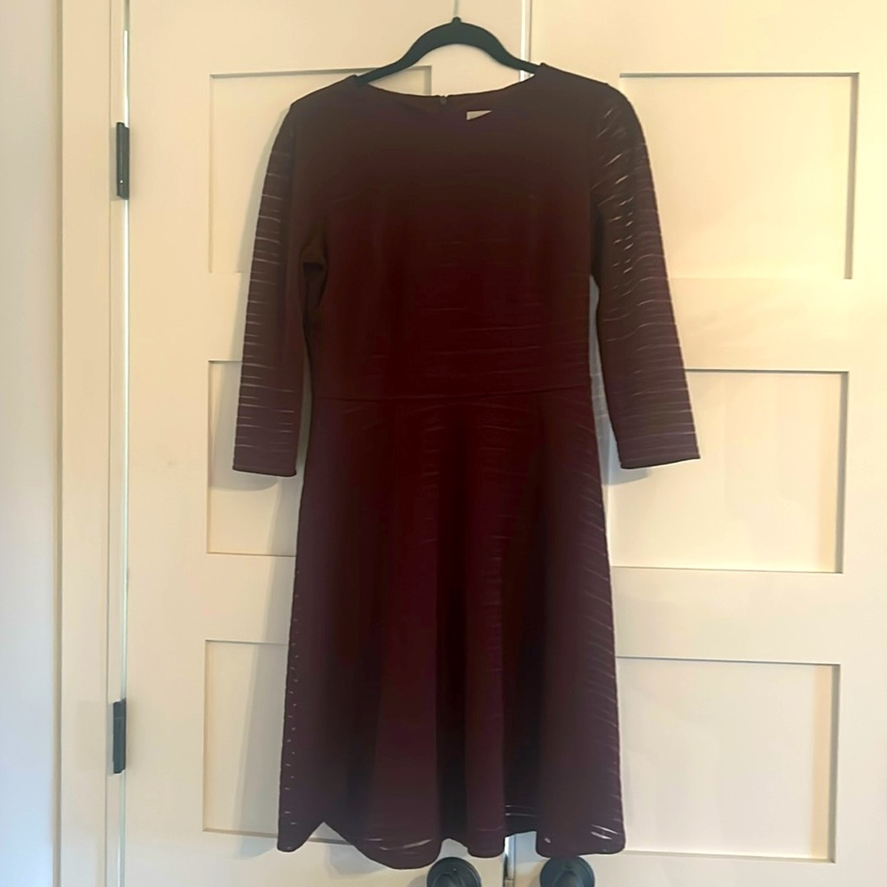 Wisp Dress Burgundy 6P.